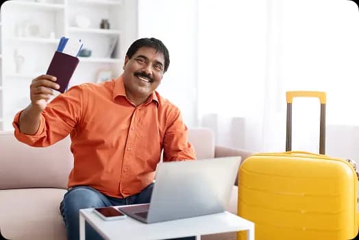 Visa and travel insurance